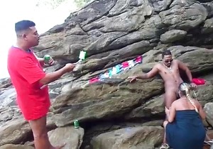 Outdoor fucking session with the best bitches